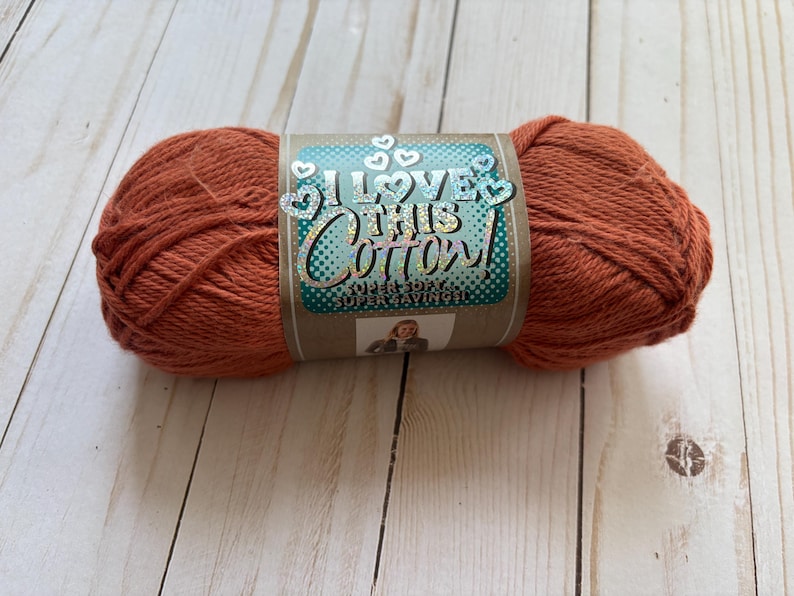 Hobby Lobby I Love This Cotton Yarn - Multiple Colors Available - Etsy