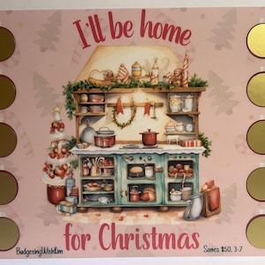 Home for Christmas Savings Challenge Scratch Off || Scratcher