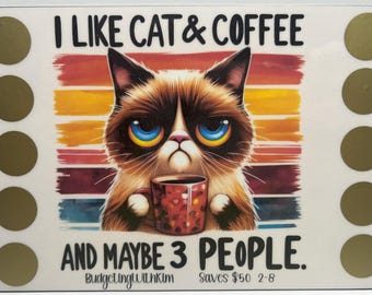 Sarcastic Cat Savings Challenges Scratch Off