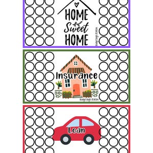 One Month Ahead Mini Savings Challenges