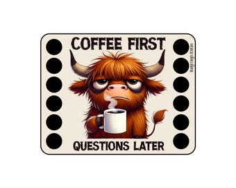 Grumpy Animals with Coffee Scratchers