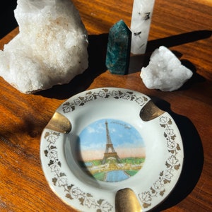Souvenir ashtray PARIS by Polyne - made in France - Ruby Lane