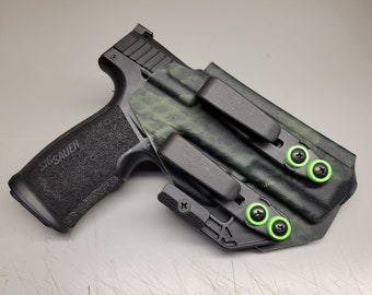 P322 IWB Holster with Tuckable Clip(s) and Concealment Wing | Hand Made In USA!