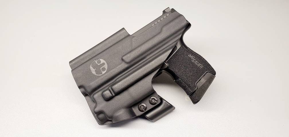 Neptune Concealment Kydex IWB Holster for Sig P365 w/ Olight Baldr Mini - Light Bearing Triton Series Veteran USA on the Recover Rail 