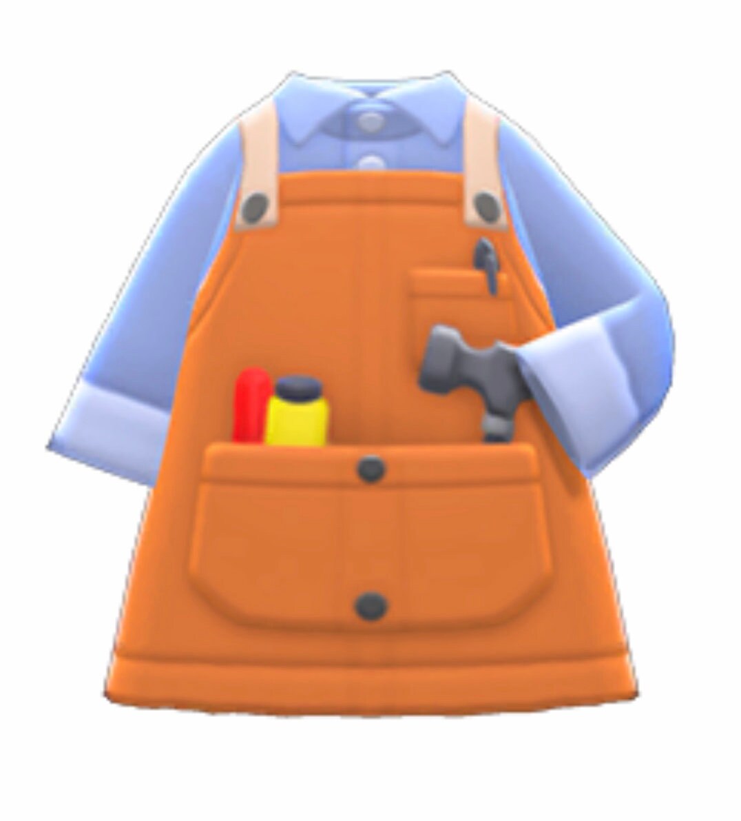 Animal Crossing Inspired Work Apron Etsy