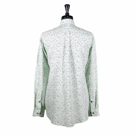 Men's Casual Long Sleeve Floral Shirt - Hawaii Beach Printed Button Down