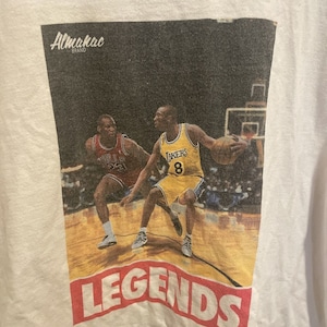 Almanac Brand T Shirt Legends 2XL Basketball Michael Jordan Kobe Bryant