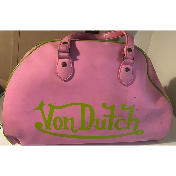 Von Dutch Pink Bag Etsy