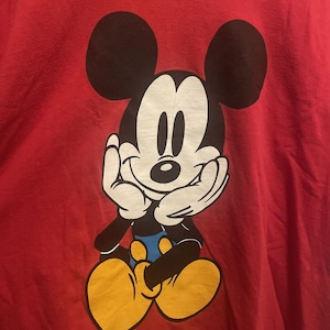 Vintage Mickey & Co Walt Disney T Shirt Size 3X USA