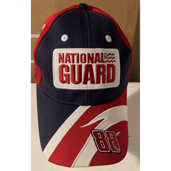 Dale Earnhardt Jr. Guardia Nacional #88 NASCAR Sombrero / Gorra Ajustable