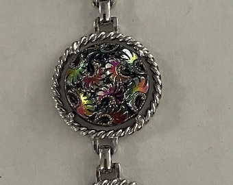 Vintage Sarah Coventry Northern Lights-armband 7""