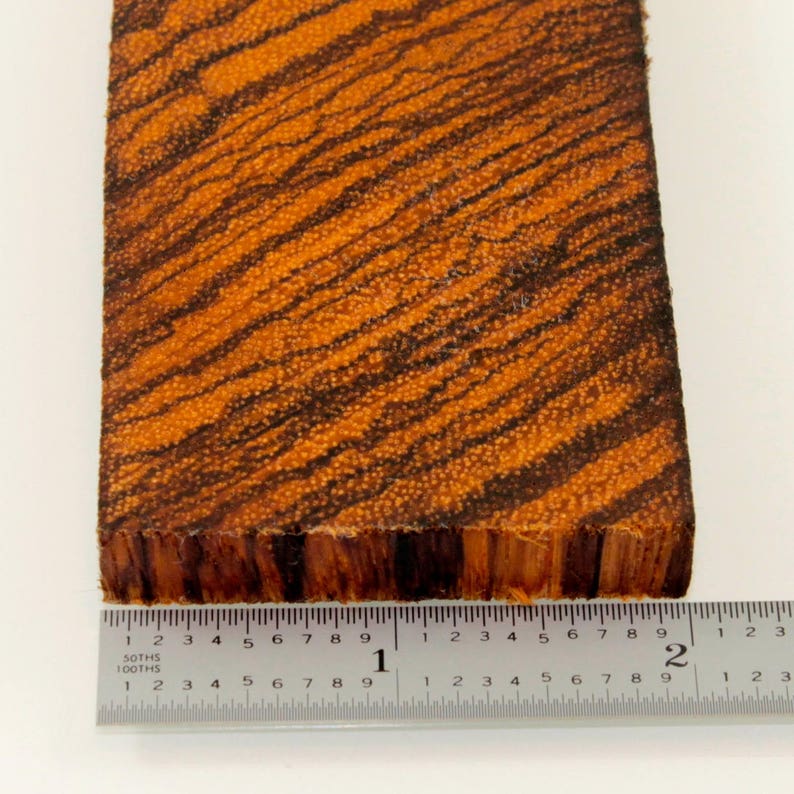 Crosscut Zebra wood Knife Scales Handle blankknife making Etsy
