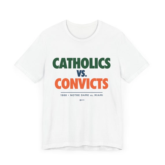 Catholics Vs. Convicts, Notre Dame Vs. Miami 1988, Vintage 