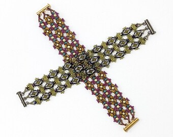 Eye of the Tiger Bracelet Tutorial