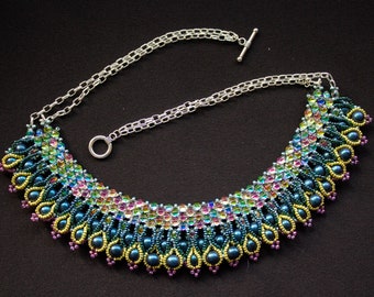 Rainbow Junction Necklace Tutorial