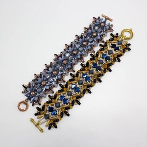 Fancy Lattice Bracelet Tutorial PDF Instant Download