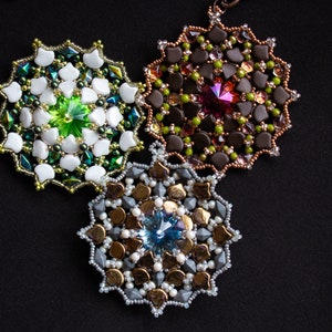 Ginkgo Nova Pendant Tutorial PDF Instant Download