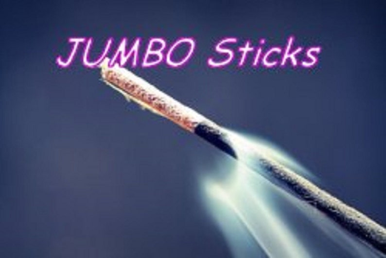 30 JUMBO 19 Dragon's Blood Hand Dipped Intense Incense Sticks FREE SHIPPING Buy 3 get a Free Burner Charcoal or Wood punks image 2