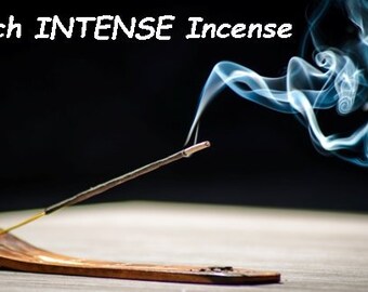 100 - 11" Hand Dipped Intense Incense sticks - Custom Blends - Wood or Charcoal Punks  - Made to Order - IntenseIncense - FREE Shipping