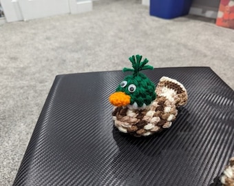 Crochet pattern jelly bean "poop" duck