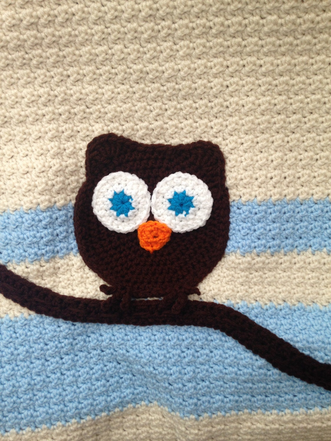 Crochet Owl Baby Blanket Pattern - Etsy