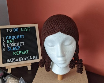 Crochet Belle hat, beauty and the beast, princess