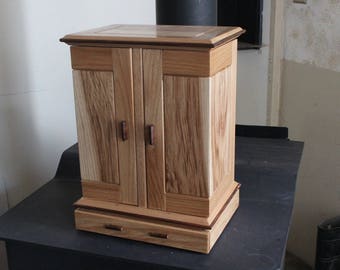 Wooden Jewelry Armoire Etsy