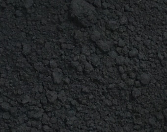 Charcoal Black Oxide Color Pigment Powder (Matte)