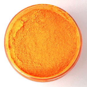 2 oz. Jar - Neon Citrus Color Pigment Powder (Matte) - for Soap Making, Resin, Epoxy, Nail Polish, Cosmetics, Bath Bombs, and more!