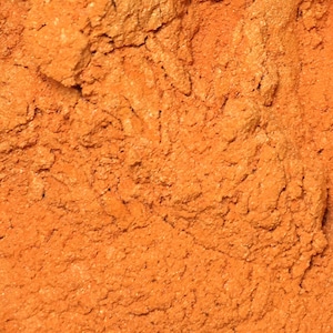 Tangerine Mica Color Pigment Powder (Shimmer) - for Soap Making, Resin, Epoxy, Nail Polish, Cosmetics, Eyeshadow, Lips, Bath Salts, Slime