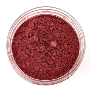 1 oz. Jar - Cherry Fizz Mica Color Pigment Powder (Shimmer) - for Soap Making, Resin, Epoxy, Nail Polish, Cosmetics, Eyeshadow, and more!