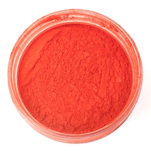 1 oz. Jar - Sunset Orange Mica Color Pigment Powder (Shimmer) - for Soap Making, Resin, Epoxy, Nail Polish, Cosmetics, Eyeshadow, and more!