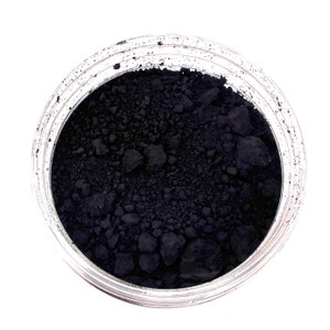 1 oz. Jar - Charcoal Black Oxide Color Pigment Powder (Matte)