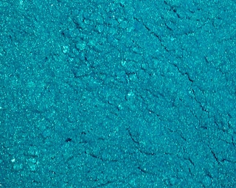 Macaw Teal Mica Color Pigment Powder (Shimmer)