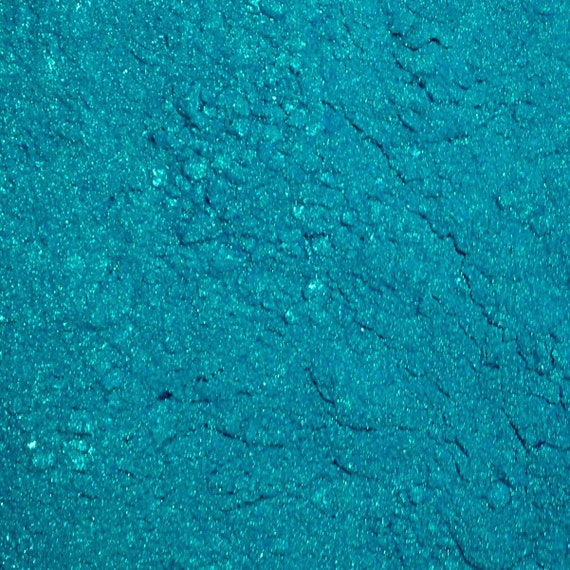 Macaw Teal Mica Color Pigment Powder (Shimmer)