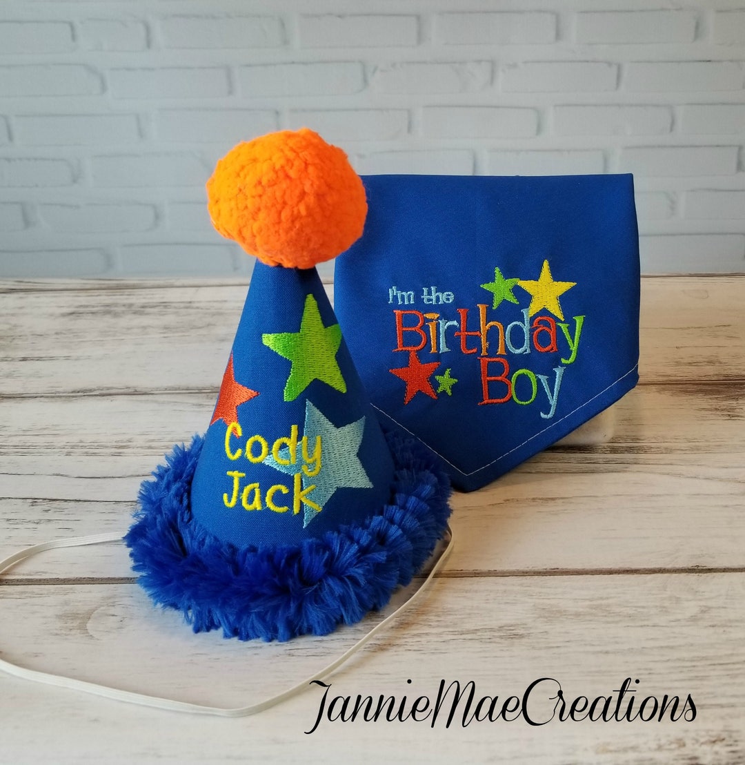 I'm the Birthday Boy Dog Bandana and Personalized Party Etsy