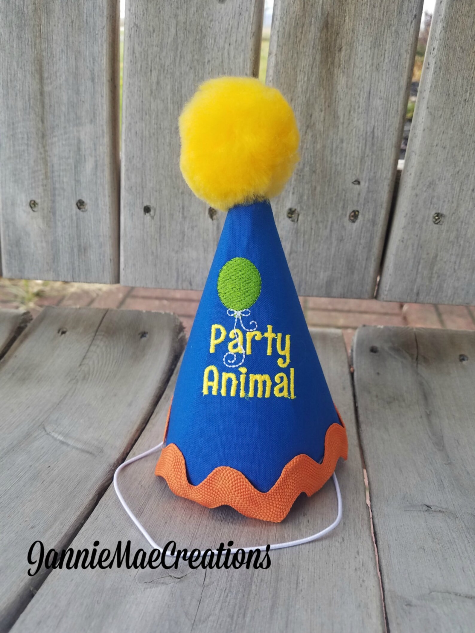 PARTY ANIMAL Dog Birthday Party HAT With Balloon Birthday Etsy
