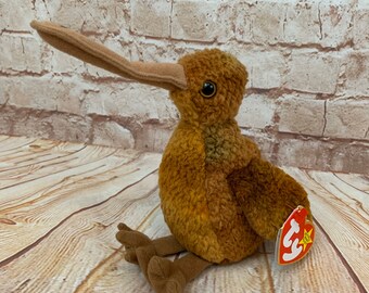 Humming Bird??? 2-3-1998 PE Pellets TY Beanie Baby Beak the Duck