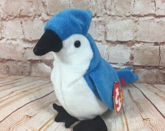 rocket the blue jay beanie baby mcdonalds