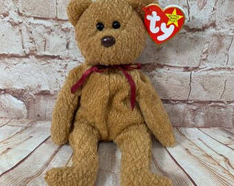 curly beanie baby worth