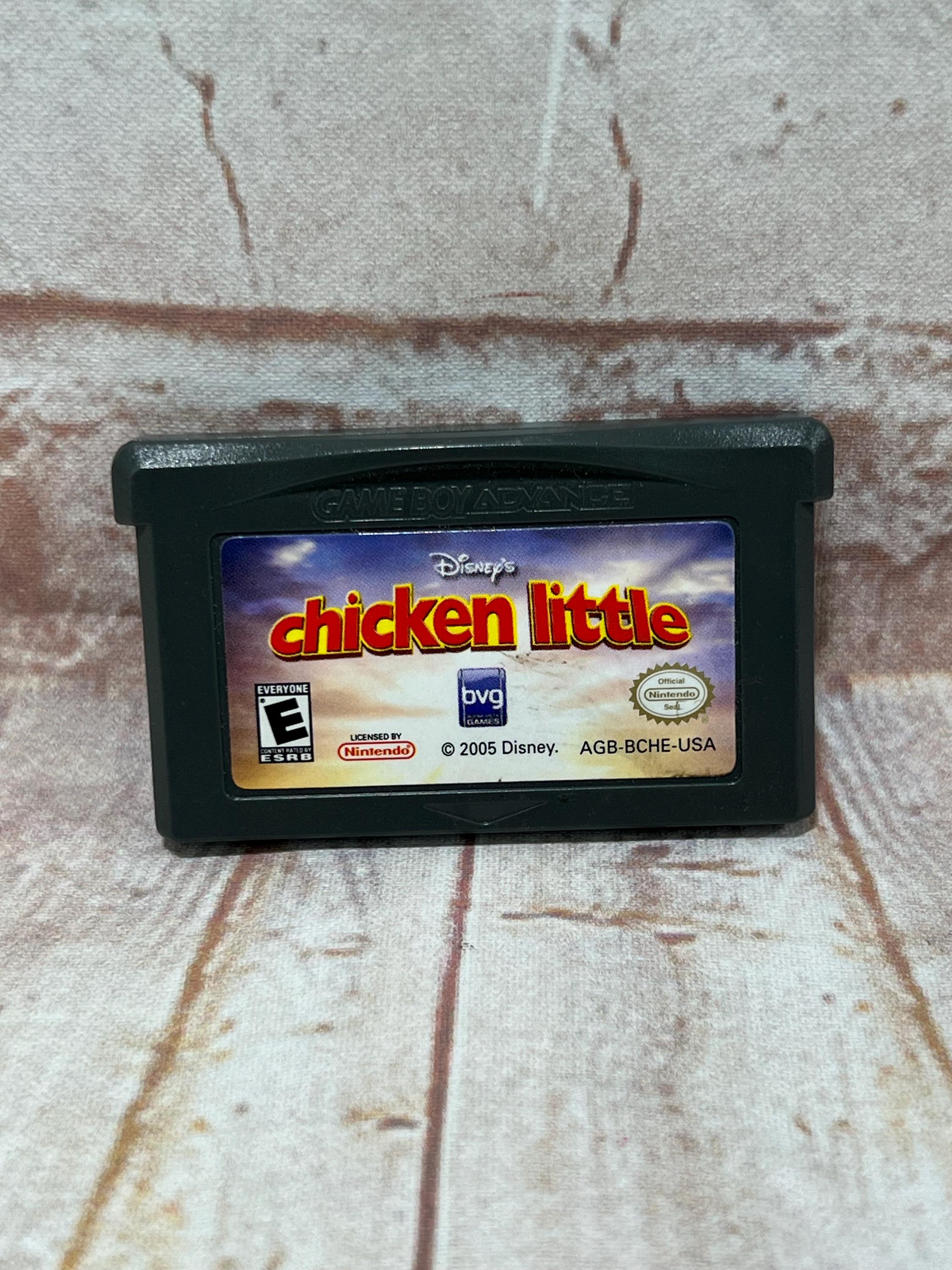Vintage Nintendo Gameboy Advanced GBA Disney's Chicken Little