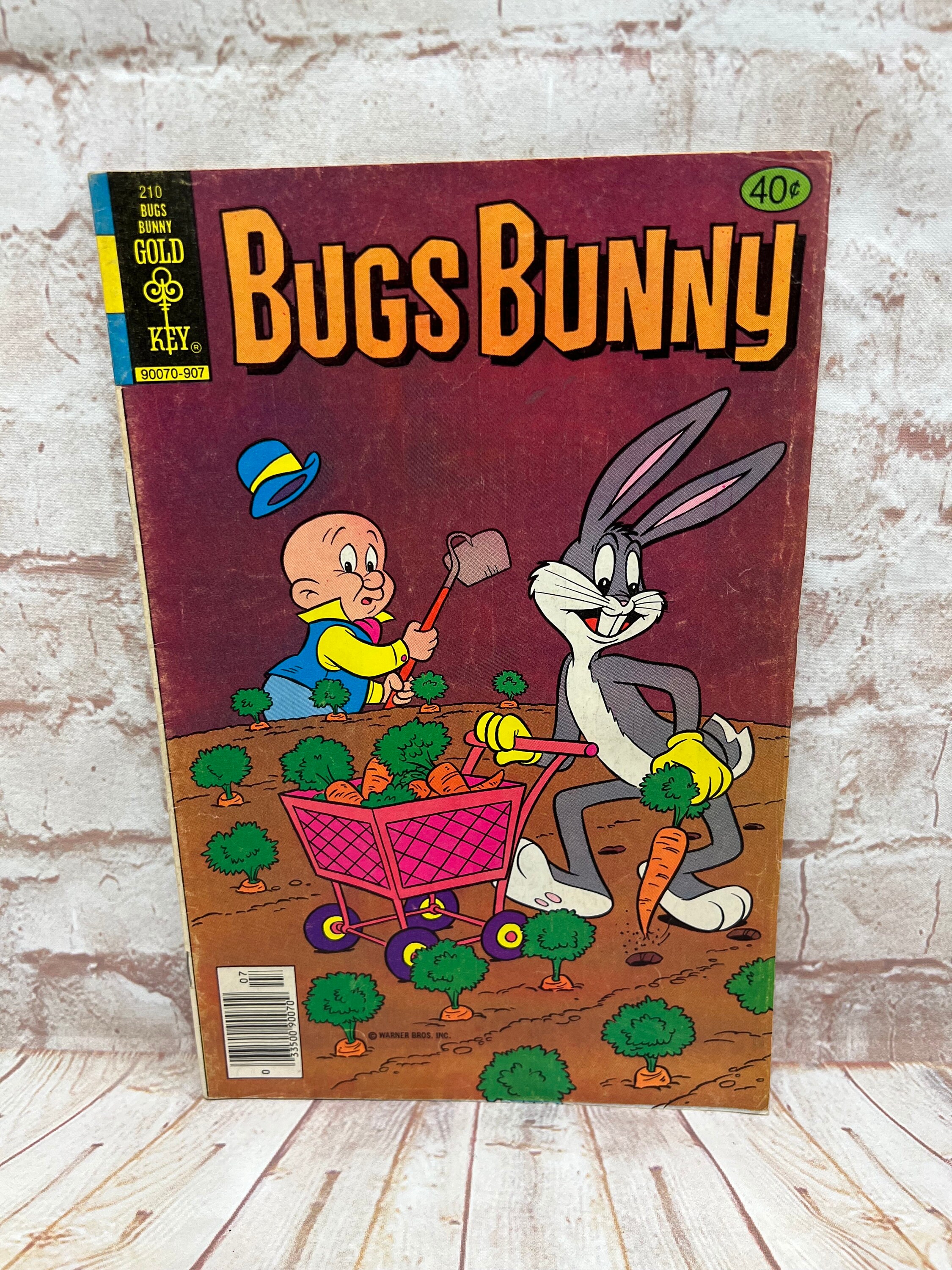 Vintage 1979 Looney Tunes Bugs Bunny Gold Key Comic Book No. 210