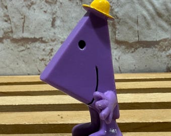 Jahrgang 1974 Mr. Rush von Mr. Men & Little Miss Arbys Mini PVC Miniatur Action Figure Spielzeug Hargreaves Figurine