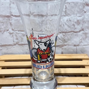 Vintage Budweiser Glass - Etsy