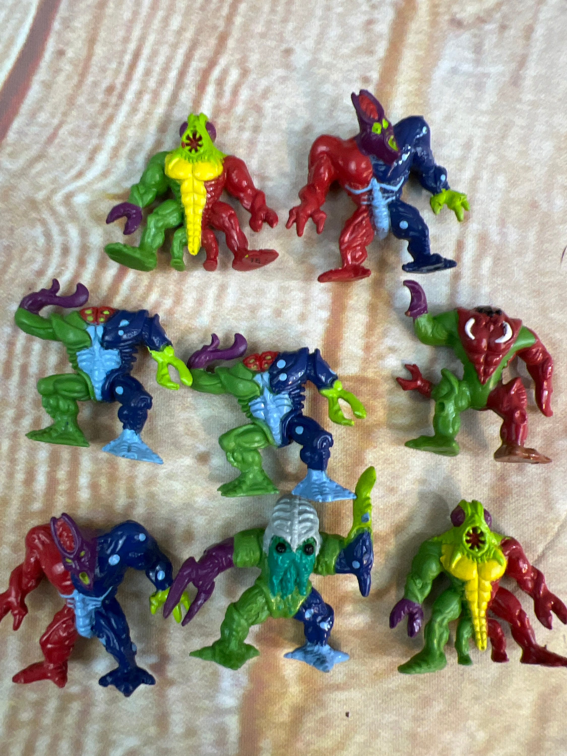 フィストエイリアン アメリカ(北米？)限定ミュータント3体コンプセット フィストエイリアン オンライン アメリカ(北米？)限定ミュータント3体