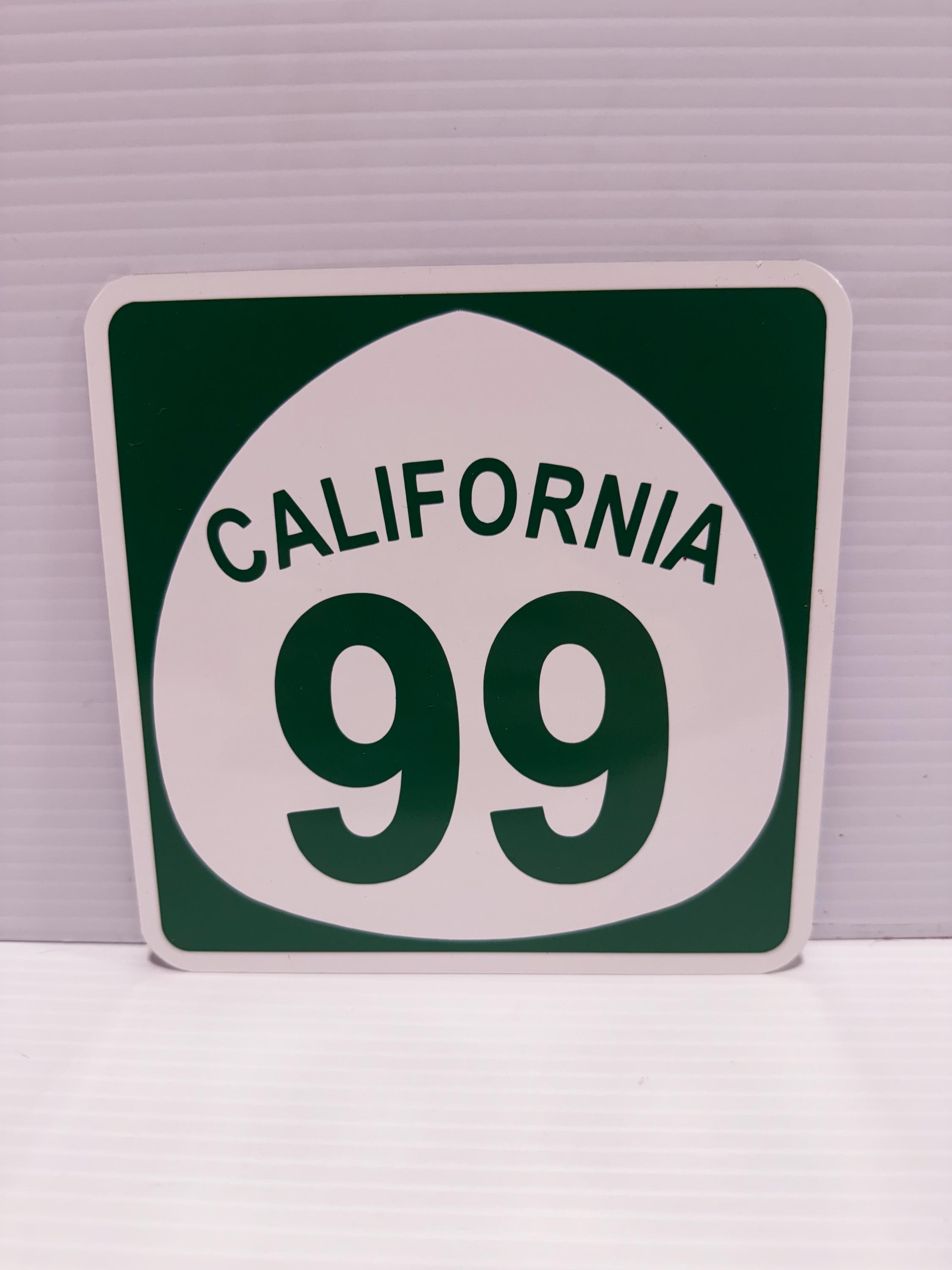 CALIFORNIA CUSTOM State ROUTE Metal Aluminum Highway Road