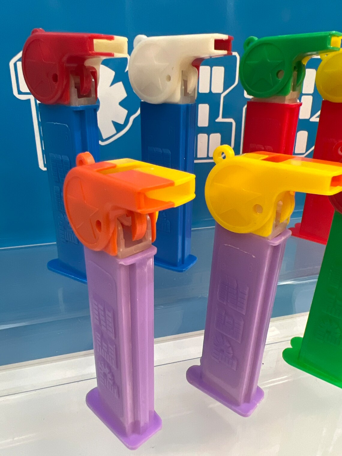 Vintage Complete Set of 8 Original Coach Whistles PEZ Etsy