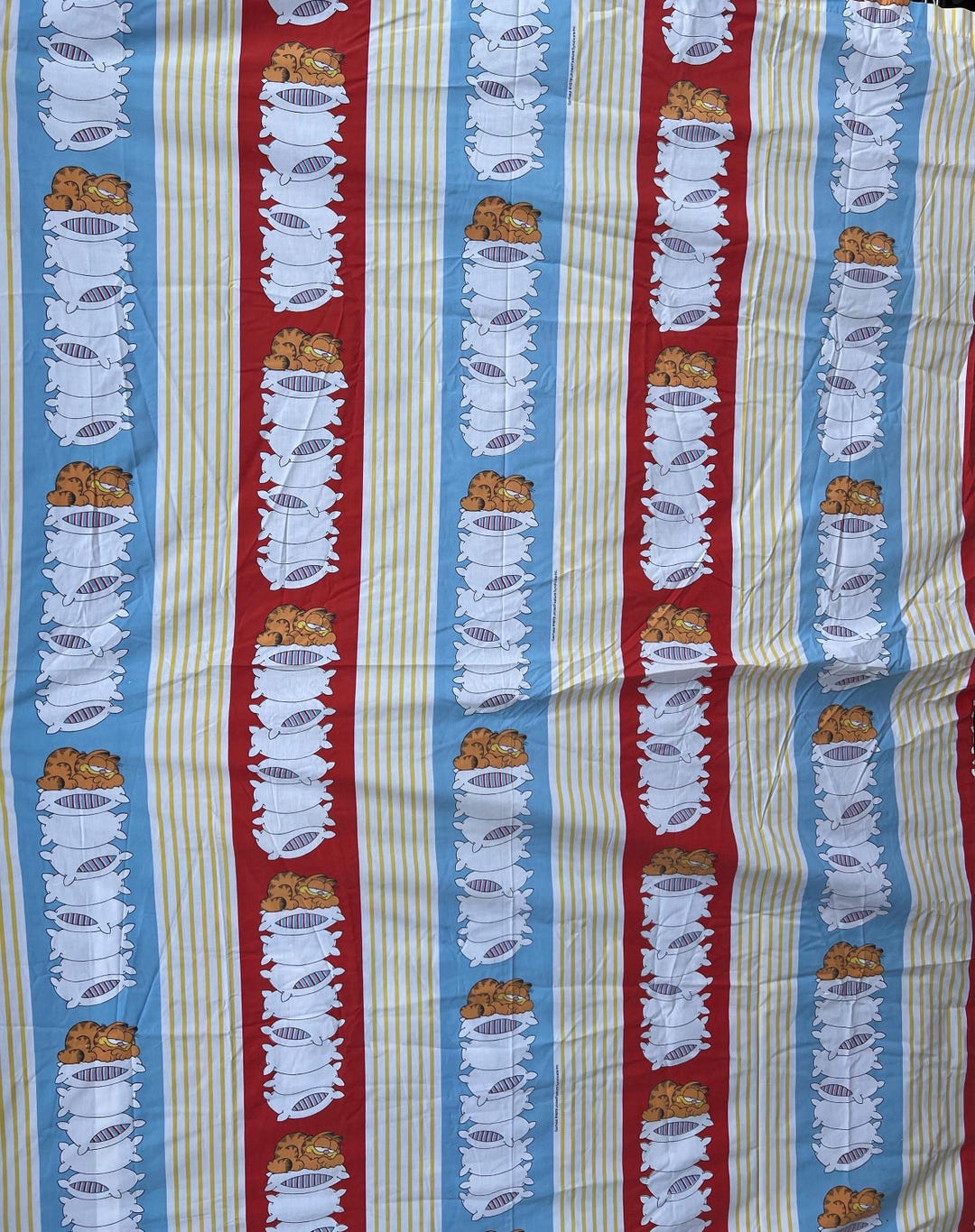 Vintage 1978年USA製 ガーフィールド ベッドカバー Vintage 1978年USA製 ガーフィールド ベッドカバー - メルカリ