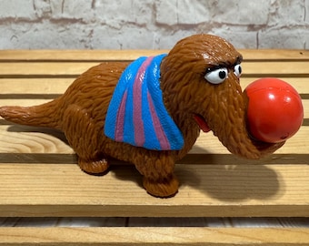 Vintage Sesame Street Mr. Snuffleupagus PVC Figurine by Applause
