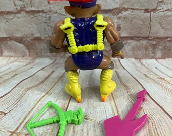 Vintage 1992 Stone Protectors Maxwell the Accelerator Troll Action
